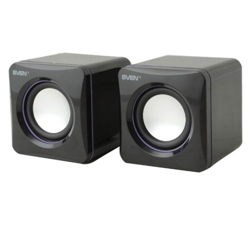 Колонки пластмассовые АС SVEN 315 (5 Вт), чёрный SVEN 315 (SV-0110315BK)