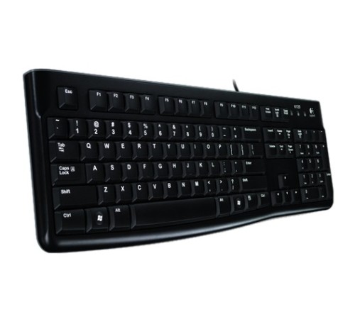Клавиатура Logitech K120 EER черный USB Клавиатура Logitech K120 EER черный USB