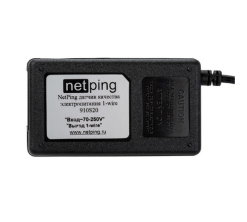 NetPing датчик качества электропитания 1-wire 910S20