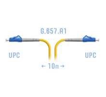 Патчкорд оптический LC/UPC SM G.657.A1 10 метров