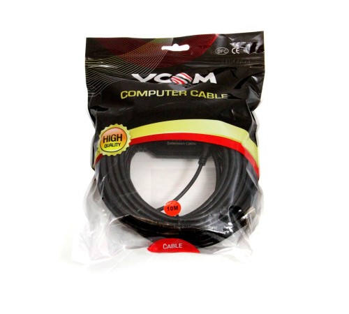 VCOM CU827-10M Кабель-адаптер USB3.0-repeater, удлинительный активный <Am-->Af> 10м <CU827-10M>[6937510855117]