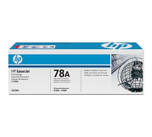 Картридж лазерный HP 78A CE278A черный (2100стр.) для HP LJ P1566/P1606w/M1536 Картридж лазерный HP 78A CE278A черный (2100стр.) для HP LJ P1566/P1606w/M1536