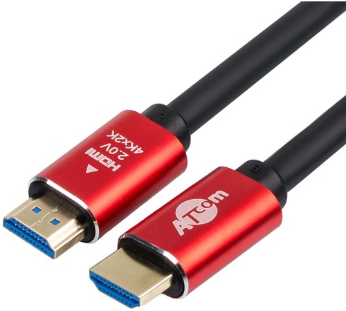 Кабель HDMI 30 m (Red/Gold, в пакете) VER 2.0 ATcom HDMI 2.0 (m) - HDMI 2.0 (m) 30 м (AT5947) Кабель HDMI 30 m (Red/Gold, в пакете) VER 2.0 ATcom HDMI 2.0 (m) - HDMI 2.0 (m) 30 м (AT5947)