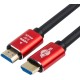 Кабель HDMI 30 m (Red/Gold, в пакете) VER 2.0 ATcom HDMI 2.0 (m) - HDMI 2.0 (m) 30 м (AT5947)