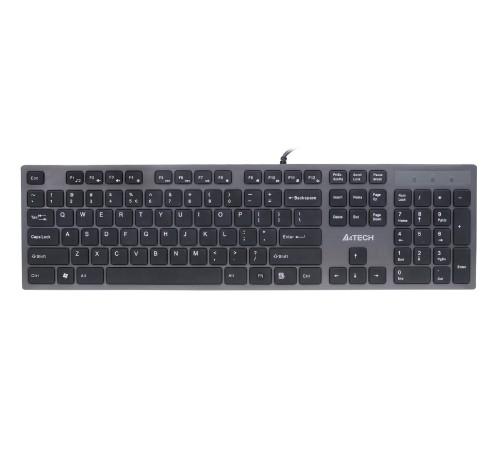 Клавиатура A4Tech KV-300H серый/черный USB slim Клавиатура A4Tech KV-300H серый/черный USB slim