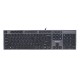 Клавиатура A4Tech KV-300H серый/черный USB slim