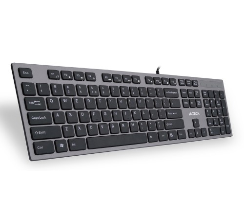 Клавиатура A4Tech KV-300H серый/черный USB slim Клавиатура A4Tech KV-300H серый/черный USB slim