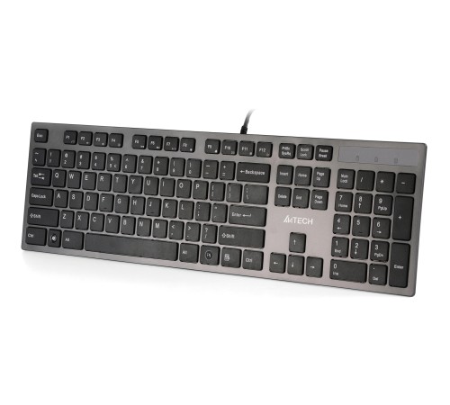 Клавиатура A4Tech KV-300H серый/черный USB slim Клавиатура A4Tech KV-300H серый/черный USB slim