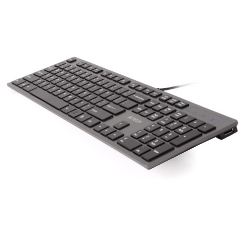 Клавиатура A4Tech KV-300H серый/черный USB slim Клавиатура A4Tech KV-300H серый/черный USB slim