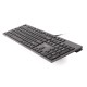 Клавиатура A4Tech KV-300H серый/черный USB slim