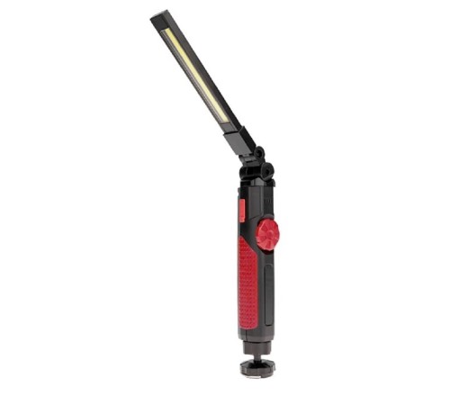 Rexant 75-8042 Фонарь автомобильный с регулировкой яркости, поворотным магнитом, индикатором зарядки и встроенным аккумулятором, USB кабель в комплекте
