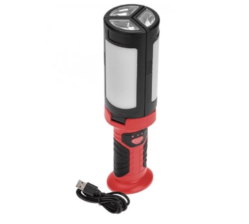 Rexant 75-8003 Фонарь многофункциональный, с магнитом, крюком и функцией Power bank