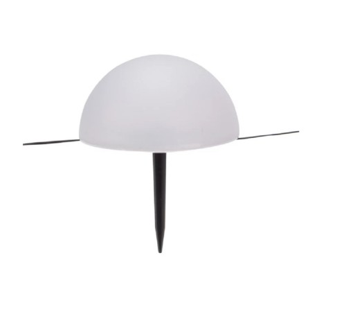 Rexant 602-2434 Светильник грунтовый Полусфера, 3000К, встроенный аккумулятор, солнечная панель Rexant 602-2434 Светильник грунтовый Полусфера, 3000К, встроенный аккумулятор, солнечная панель