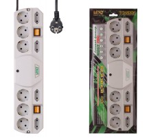 Сетевой фильтр Most TRG 2м (10 розеток) белый (коробка)