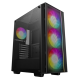 Корпус Deepcool MATREXX 55 MESH V4 без БП, боковое окно (закаленное стекло), 3xARGB LED 140мм вентилятора спереди, 1xARGB LED 120мм вентилятор сзади, черный, ATX (MATREXX 55 MESH V4)