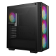 Корпус Deepcool MATREXX 55 MESH V4 без БП, боковое окно (закаленное стекло), 3xARGB LED 140мм вентилятора спереди, 1xARGB LED 120мм вентилятор сзади, черный, ATX (MATREXX 55 MESH V4)