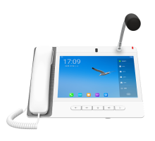 Sip-телефон Fanvil Paging Console PhoneAndroid 9.0 Built-in Adjustable 8MP Camera with a Privacy Cover10-party Audio Conference,3-party Video ConferencPTM handsetDual Gigabit ports, PoE IntegratedHD Voice (A320i White)