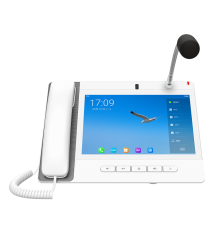 Sip-телефон Fanvil Paging Console PhoneAndroid 9.0 Built-in Adjustable 8MP Camera with a Privacy Cover10-party Audio Conference,3-party Video ConferencPTM handsetDual Gigabit ports, PoE IntegratedHD Voice (A320i White)