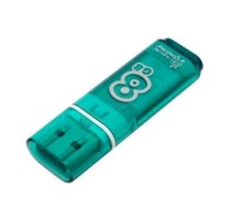 Smartbuy USB Drive 8Gb Glossy series Green SB8GBGS-G