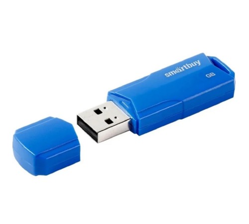 Smartbuy USB Drive 8GB CLUE Blue (SB8GBCLU-BU) UFD 2.0 Smartbuy USB Drive 8GB CLUE Blue (SB8GBCLU-BU) UFD 2.0