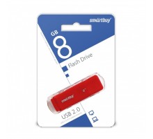 Smartbuy USB Drive 8GB Dock Red (SB8GBDK-R) UFD 2.0