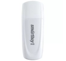 Smartbuy USB Drive 8GB Scout White (SB008GB2SCW) UFD 2.0