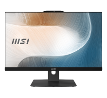 MSI Modern AM242P 1M AiO 23,8" FHD (1920x1080)IPS AG Non-touch,Core i7-150U (1.8GHz),16Gb DDR5(2*8GB),512GB SSD M.2, Intel UHD, WiFi,BT, camera,WirelessKB&mouse Eng/Rus, No OS,1y,Black