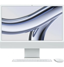 Apple iMac 24 2023 [Z19500023] (КЛАВ.РУС.ГРАВ.) Silver 24" Retina 4.5K {Apple M3 8C CPU 8C GPU/16GB/512GB SSD}