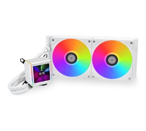 Кулер для процессора Lian Li Galahad II LCD 280 White (G89.GA2ALCD28W.00)