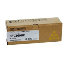 Принт-картридж тип SPC360HE желтый для Ricoh SP C360DNw/C360SNw/C360SFNw/C361SFNw (408187) (5 000 стр)