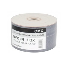 CMC DVD+R 4,7 GB 16x Bulk/50 Full Ink Print