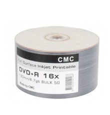 CMC DVD+R 4,7 GB 16x Bulk/50 Full Ink Print