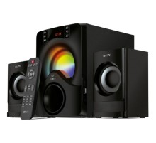 АС MS -312, черный (40 Вт, Bluetooth, подсветка, пульт, дисплей, FM, USB)