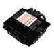 Кулер для процессора ID-COOLING IS-37-XT BLACK LGA1700/1200/115X/AM5/AM4 низкопрофильный высота 37mm (24шт/кор, TDP 95W, PWM, 3 тепл.трубки прямого контакта, FAN 92mm, черный) BOX (IS-37-XT BLACK)