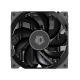 Кулер для процессора ID-COOLING IS-37-XT BLACK LGA1700/1200/115X/AM5/AM4 низкопрофильный высота 37mm (24шт/кор, TDP 95W, PWM, 3 тепл.трубки прямого контакта, FAN 92mm, черный) BOX (IS-37-XT BLACK)