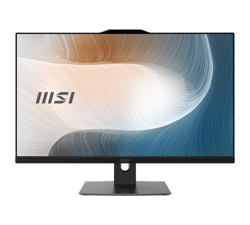 Моноблок MSI Modern AM272P 1M-687XRU 27" Full HD Core 7 150U (1.8) 32Gb SSD1Tb noOS GbitEth WiFi BT 120W клавиатура мышь Cam черный 1920x1080
