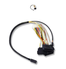 Кабель Cable, SFF-8643 - 4*SFF-8482, 1M (analog LSI00412 / L5-00222-00 / 2280100-R) (CBL-8643-8482-10)