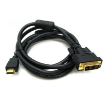 Rexant (17-6306) Шнур  HDMI - DVI-D  gold  5М  с фильтрами