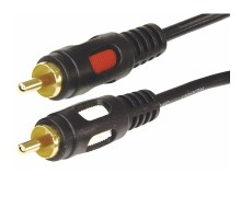 Rexant (17-0148) Шнур 2RCA Plug - 2RCA Plug  10М  (GOLD)