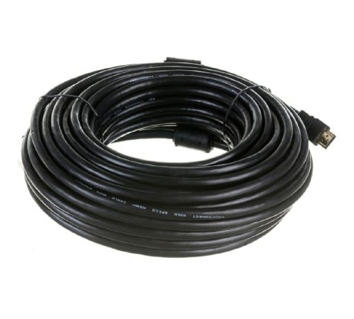 Proconnect (17-6110-6) Кабель HDMI - HDMI 2.0, 20м, Gold (Zip Lock пакет)