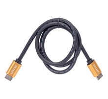 Rexant (17-6102) Кабель HDMI - HDMI 2.0, 1м, Gold (цветная коробка)