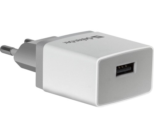 Адаптер питания UPA-21 5V/2.1A 1XUSB WHITE 83571 DEFENDER Адаптер питания UPA-21 5V/2.1A 1XUSB WHITE 83571 DEFENDER