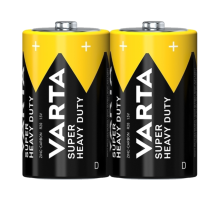 Батарейка Varta SUPERLIFE R20 D Shrink 2 Heavy Duty 1.5V (2020) (2/24/120) VARTA 02020101302