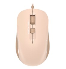 Мышь A4Tech Fstyler FM26 серебристый оптическая (1600dpi) USB (4but)