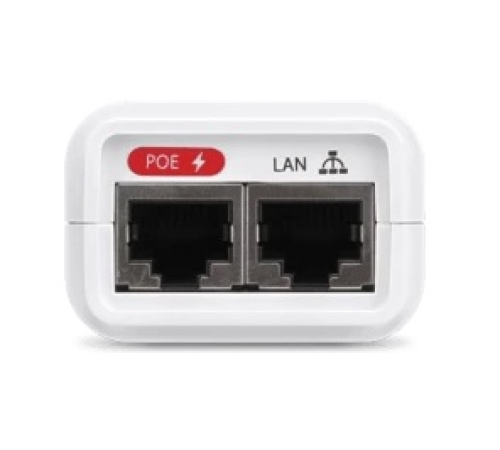 Инжектор Ubiquiti POE-24-24W-G-WH, Gigabit PoE Injector, 24V/1A (24W), white (POE-24-24W-G-WH)