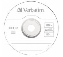 Диск CD-R Verbatim 700Mb 52x bulk (10шт) (43725)