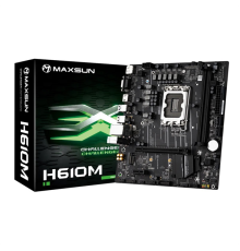 Материнская плата MAXSUN MS-Challenger H610M, LGA1700, H610, 2*DDR4, 3*SATA3, M.2, 2*USB 3.2, 4*USB 2.0, 1*PCIEx16, 1*PCIEx1, VGA+HDMI+DP, mATX (MS-Challenger H610M)