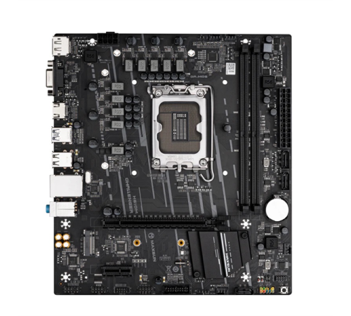 Материнская плата MAXSUN MS-Challenger H610M, LGA1700, H610, 2*DDR4, 3*SATA3, M.2, 2*USB 3.2, 4*USB 2.0, 1*PCIEx16, 1*PCIEx1, VGA+HDMI+DP, mATX (MS-Challenger H610M)