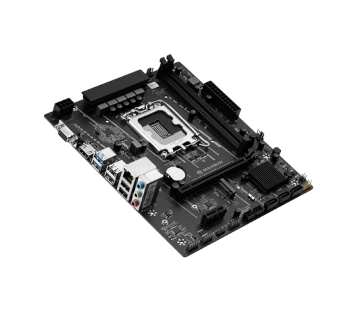 Материнская плата MAXSUN MS-Challenger H610M-D, LGA1700, H610, 2*DDR4, 3*SATA3, M.2, 2*USB 3.2, 4*USB 2.0, 1*PCIEx16, 1*PCIEx1, VGA+HDMI,  mATX (MS-Challenger H610M-D)