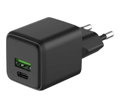 Rexant (18-2203) Сетевое зарядное устройство с двумя портами USB-A и USB-C, 25Вт GaN Rexant (18-2203) Сетевое зарядное устройство с двумя портами USB-A и USB-C, 25Вт GaN
